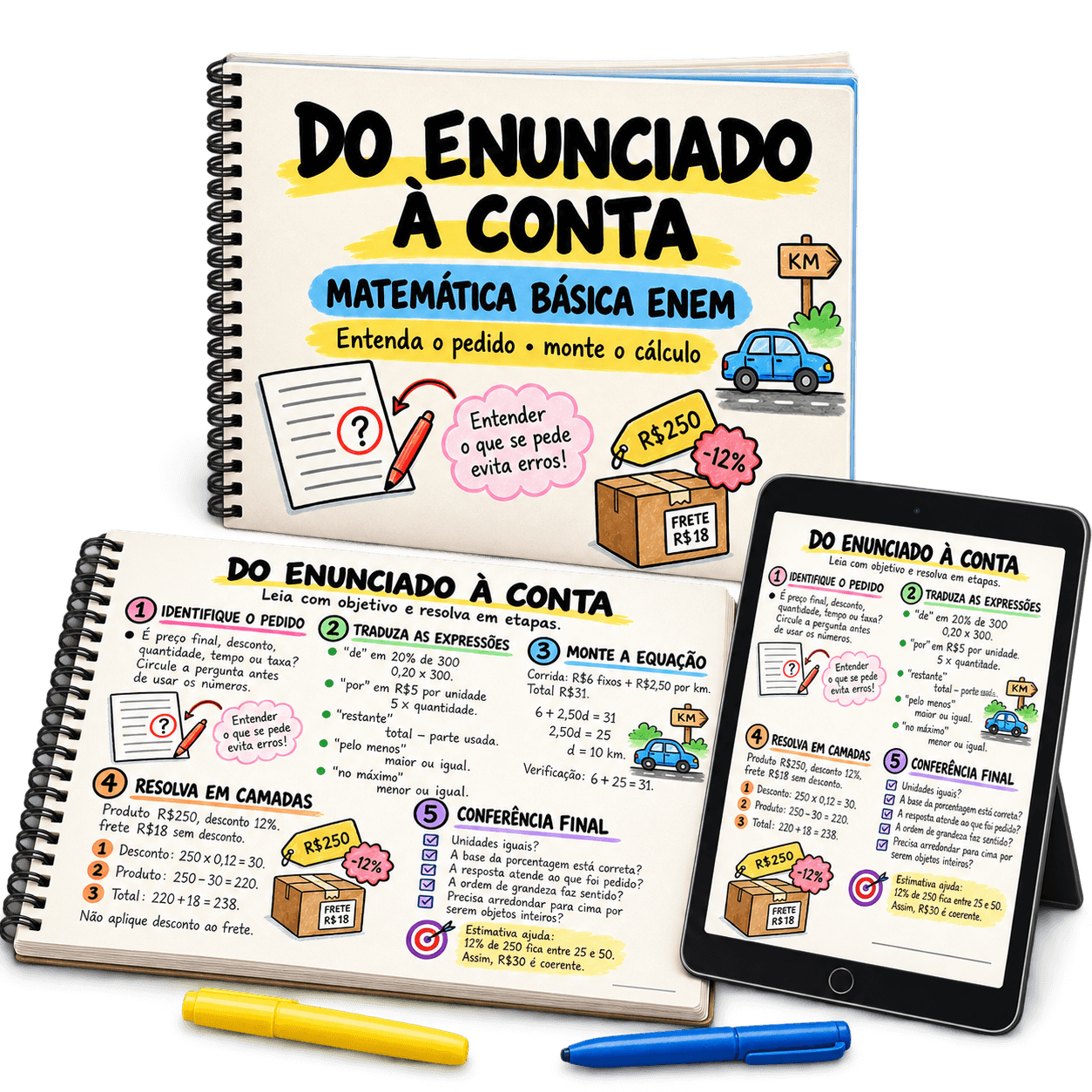 Do Enunciado à Conta